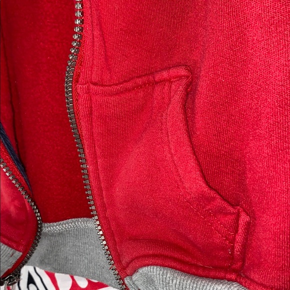 Nautica 3T Red Zip-Up Jacket - Picture 7 of 7